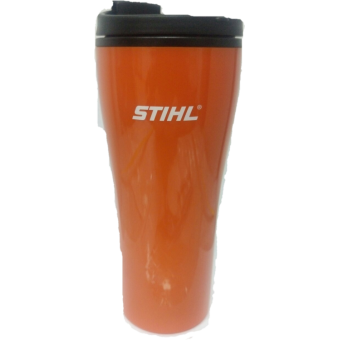Термостакан оранжевый с логотипом STIHL