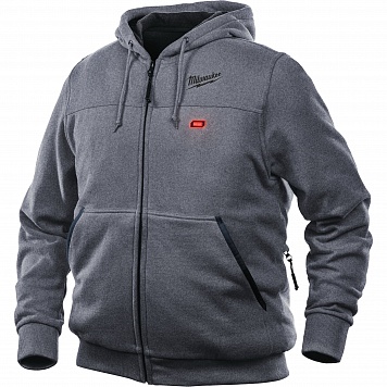 M12 HH GREY3 M12™ серая толстовка с подогревом