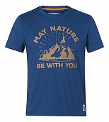 Футболка "May Nature" синий